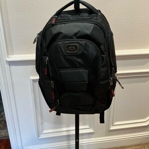 OGIO Black and Red Men's Backpack